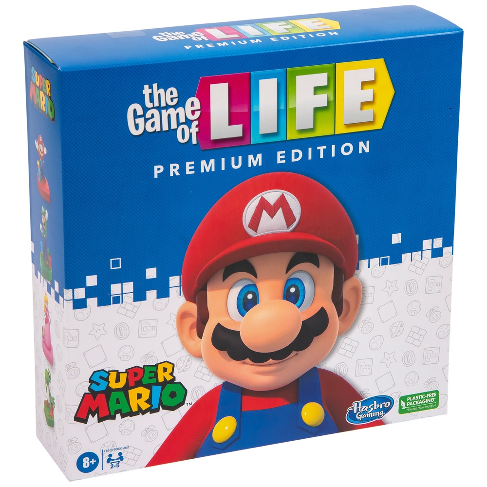 Das Spiel des Lebens Premium Edition Super Mario Brettspiel
