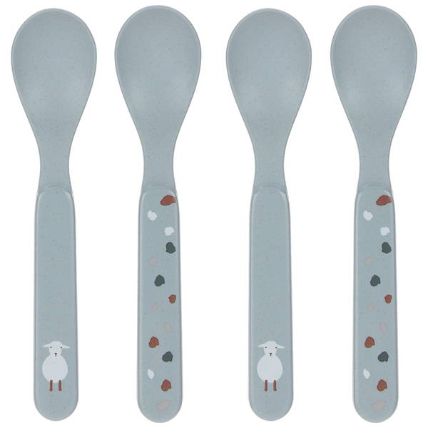 LässigLässig   Löffelset PP Zellulose Tiny Farmer blue