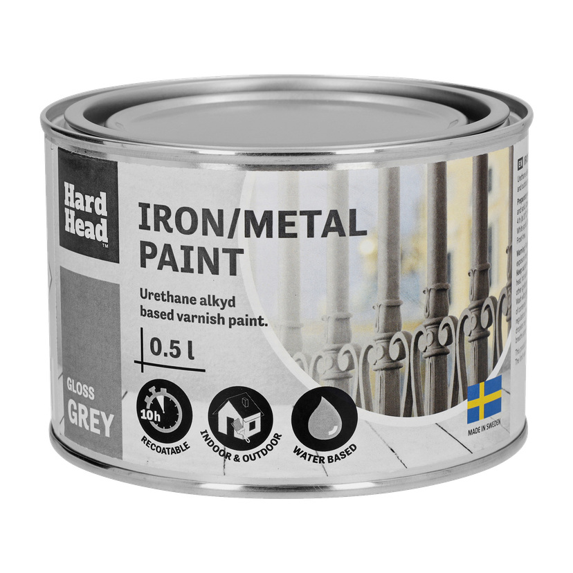 Jern-/metallmaling 0,5 l