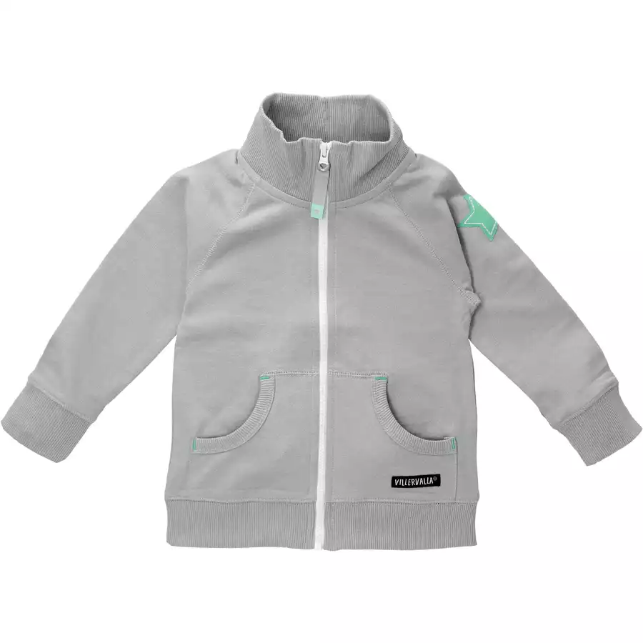 Villervalla Jacke Fossil grau