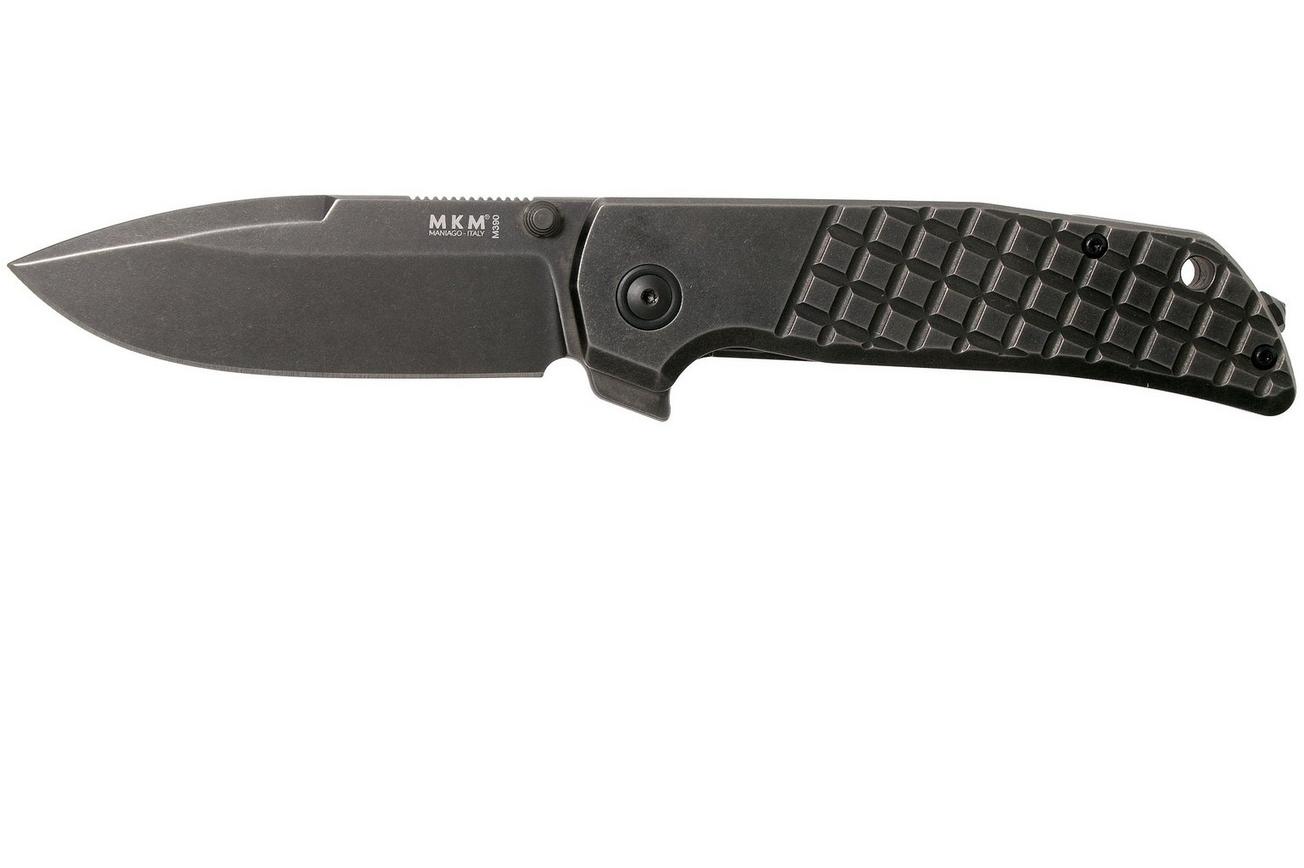 MKM Maximo MM-TDSW Dark Stonewashed Titanium zakmes, Bob Terzuola design