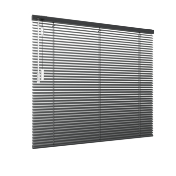Aluminium Jaloezie Draaikiepraam kunststof of aluminium 5005 antraciet16MM