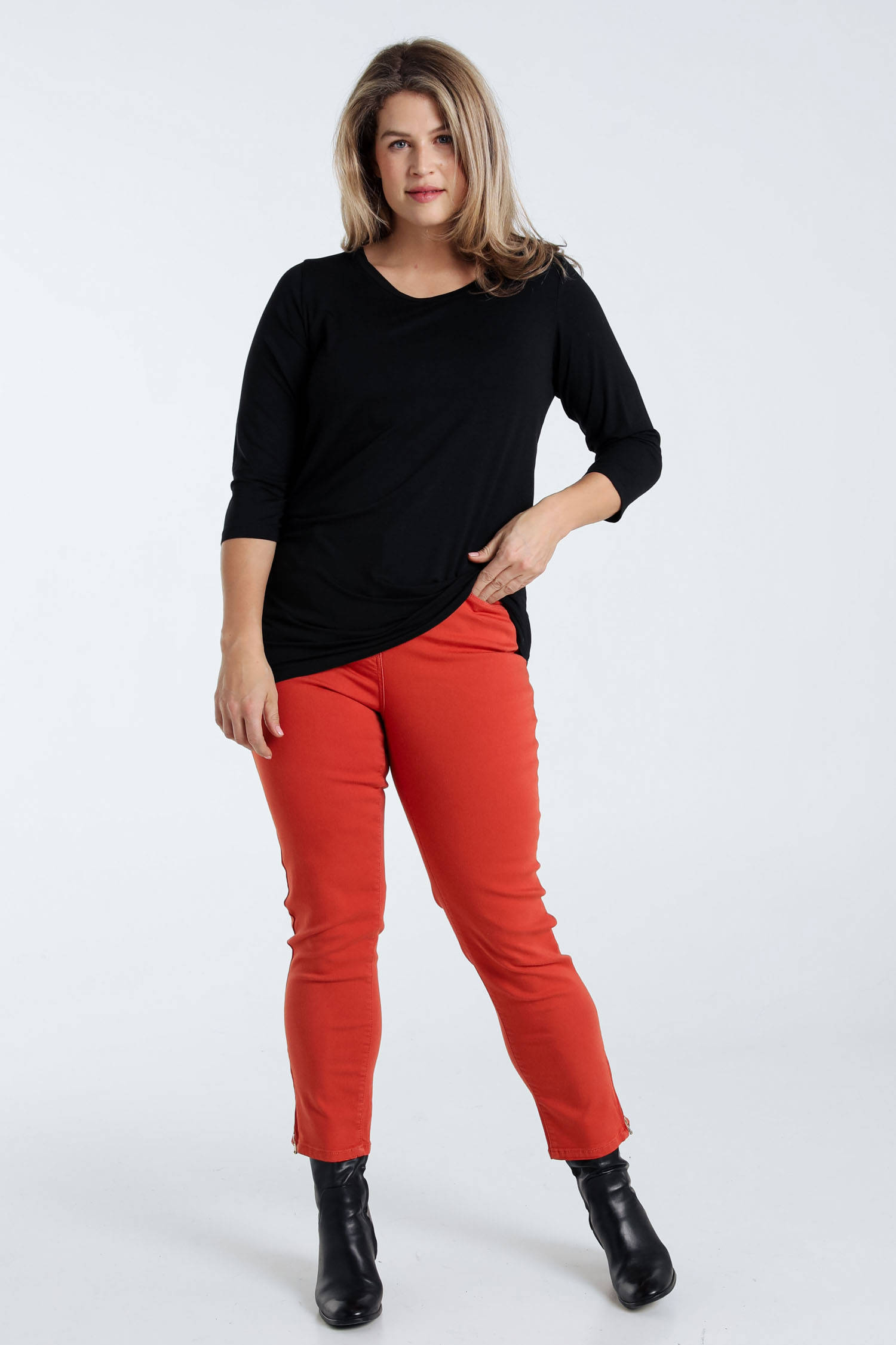 Paprika tuniek zwart