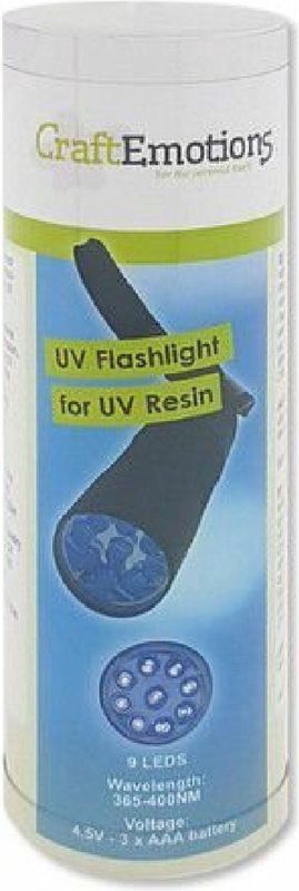 Craftemotions - UV zaklamp Led