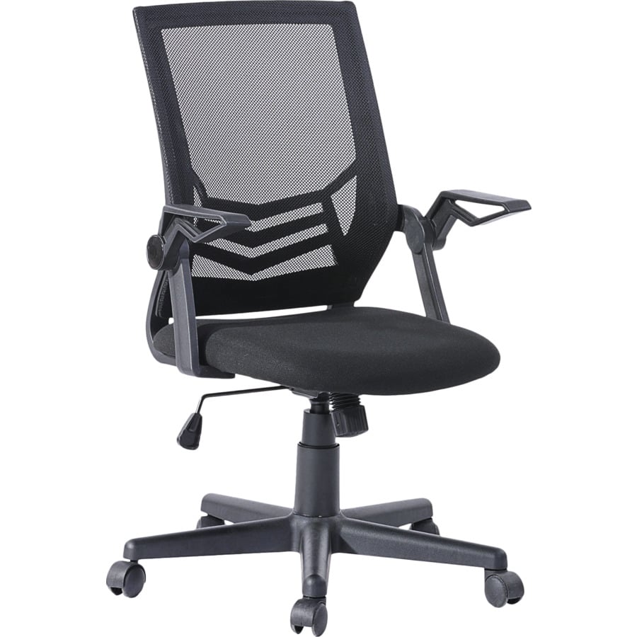 Bürostuhl Jonte Mesh rosa, Gestell grau, drehbar
