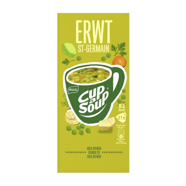Knorr | Cup-A-Soup Erwt | 21 x 175 ml