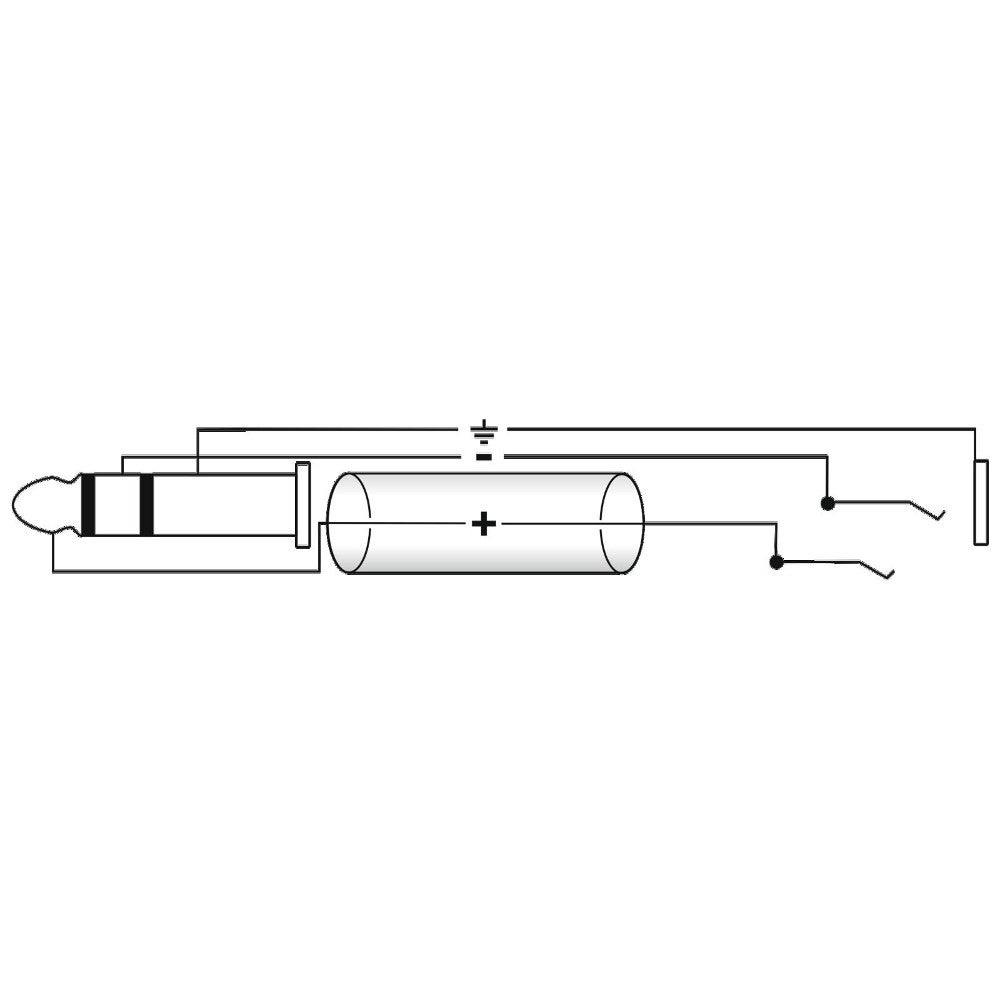 Omnitronic Jack Extension 3m 3.5mm jackplug verlengkabel 3m