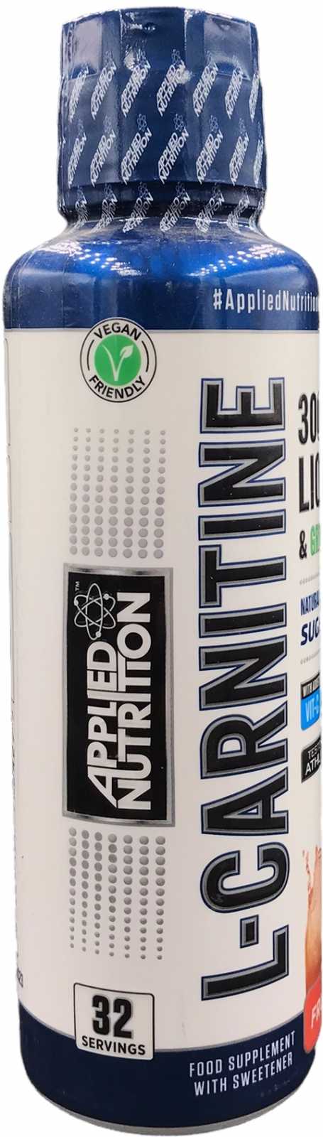 Applied Nutrition L-Carnitina Líquida 3000 com Chá Verde 480ml
