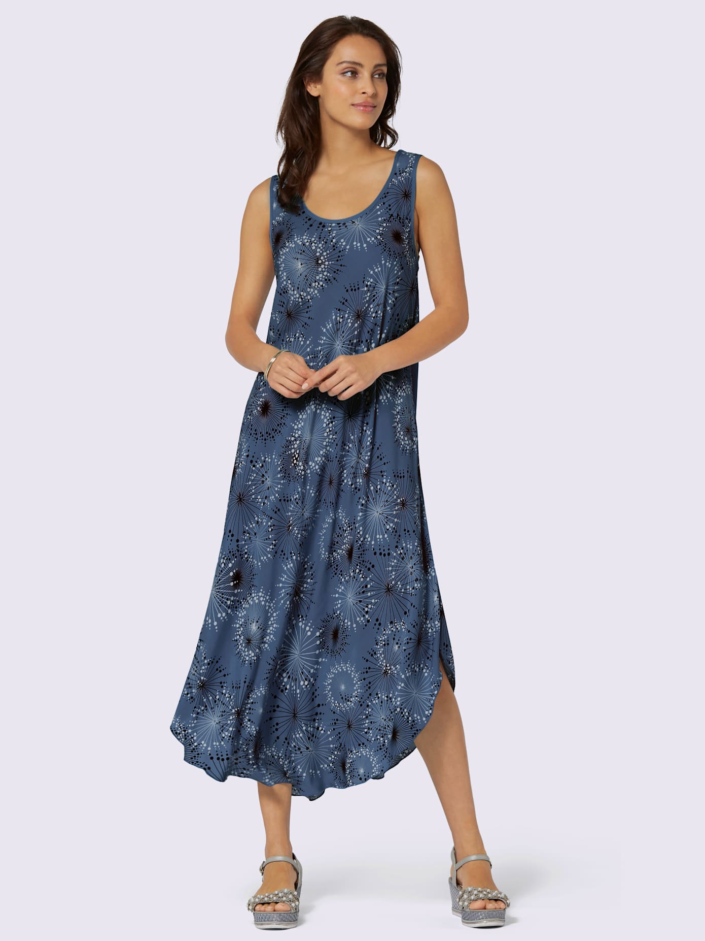 Robe imprimée pure viscose