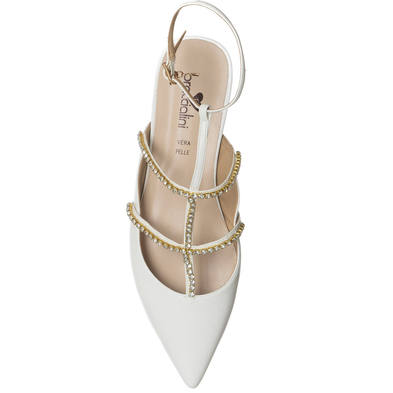 Tua By Braccialini Slingbacks Doa blanches