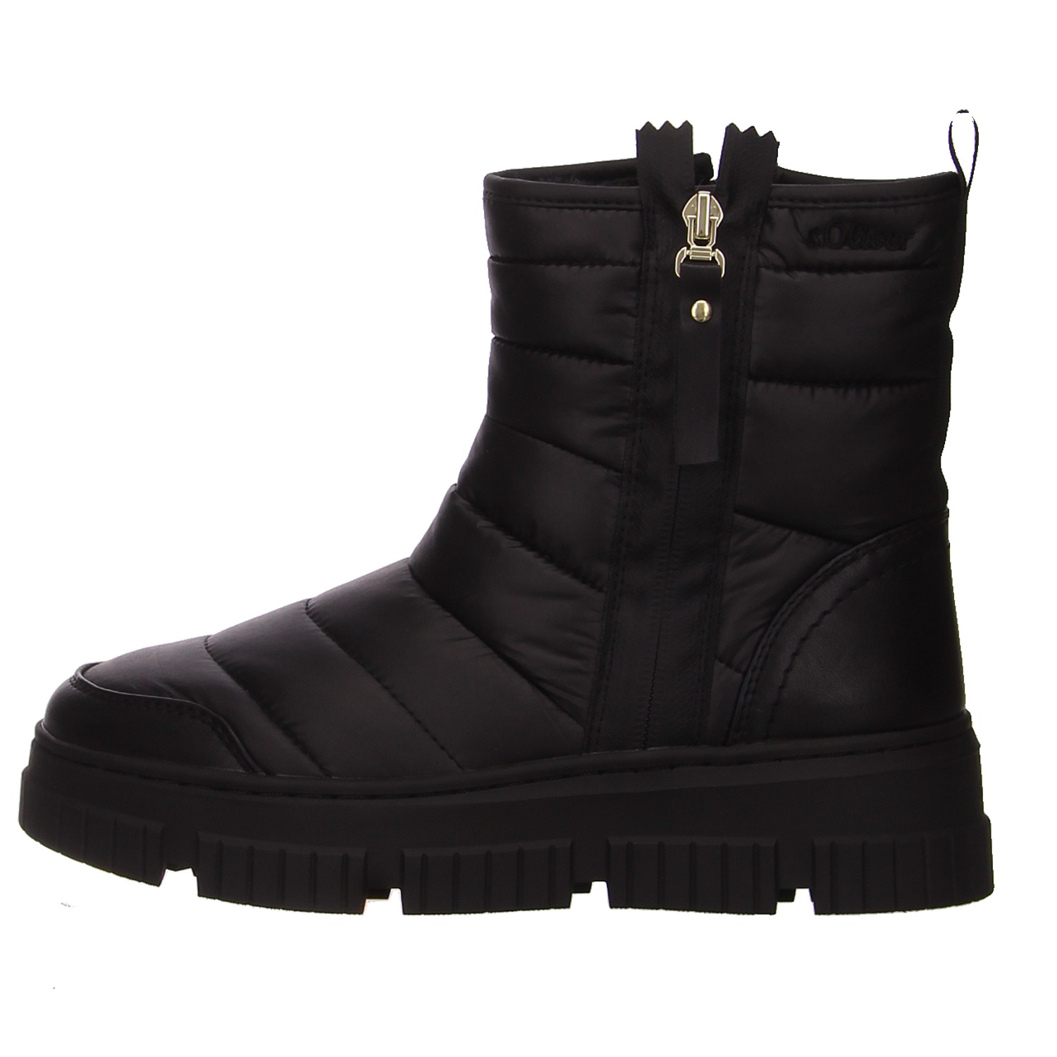 s.Oliver Stiefel schwarz schwarz