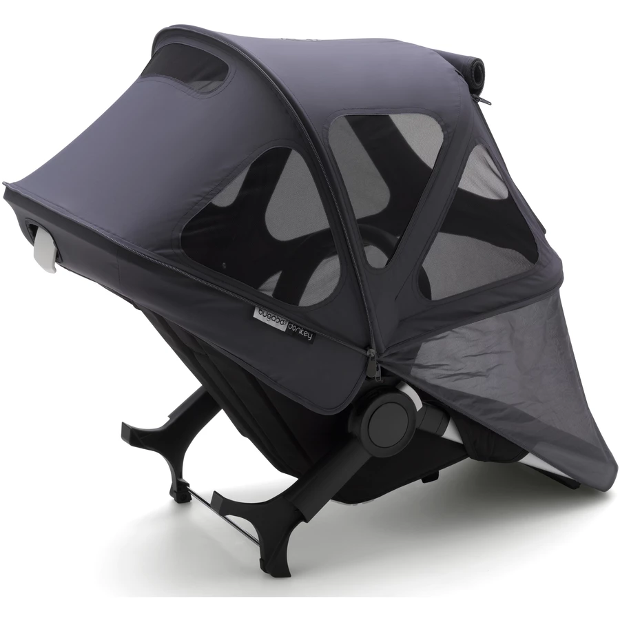 bugaboo Sonnendach mit Lüftungsfenstern Breezy FoxCameleon 3 Lynx Steel Blue