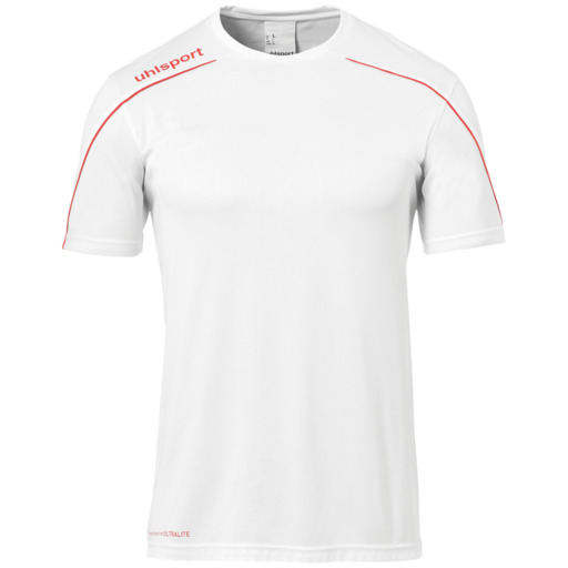 Camiseta Stream 22 de manga curta branca Uhlsport
