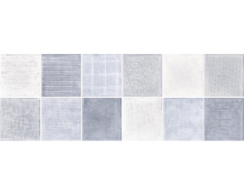 Steengoed decoratieve tegel Palermo blauw 25 x 70 cm