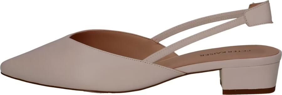 PETER KAISER Slingbacks Dames 79443 Maat: 37 Materiaal: Textiel Kleur: Wit