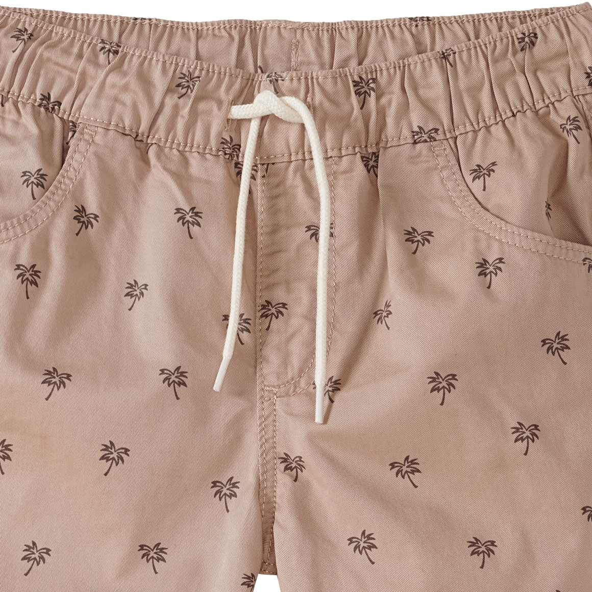 Famy Jungen Shorts mit Tunnelzug beige