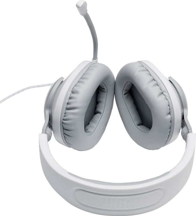 JBL Quantum 100 gaming headset (hvid)