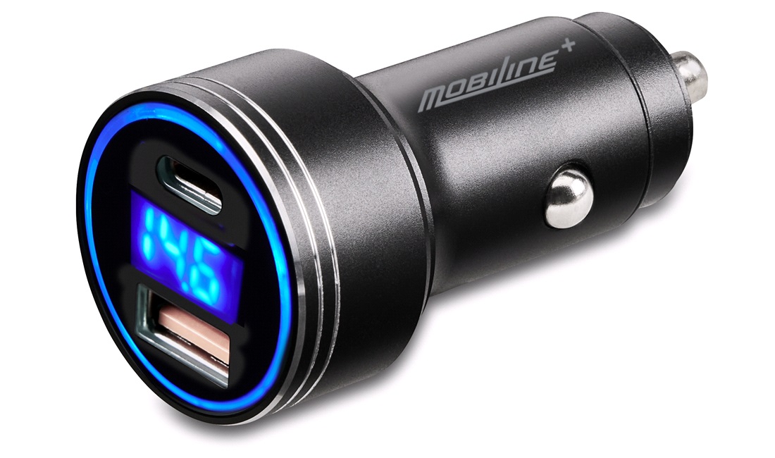 12V-24V USB-A & USB-C digital adapter