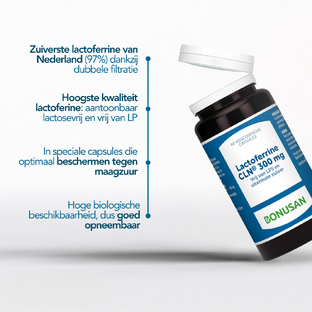Bonusan Lactoferrine 300mg Capsules 60CP