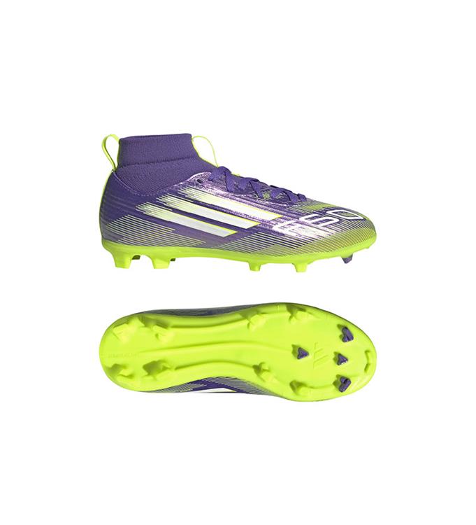 adidas F50 League FG/MG Mid JI3547 PURRUS-FTWWHT-LUCLEM