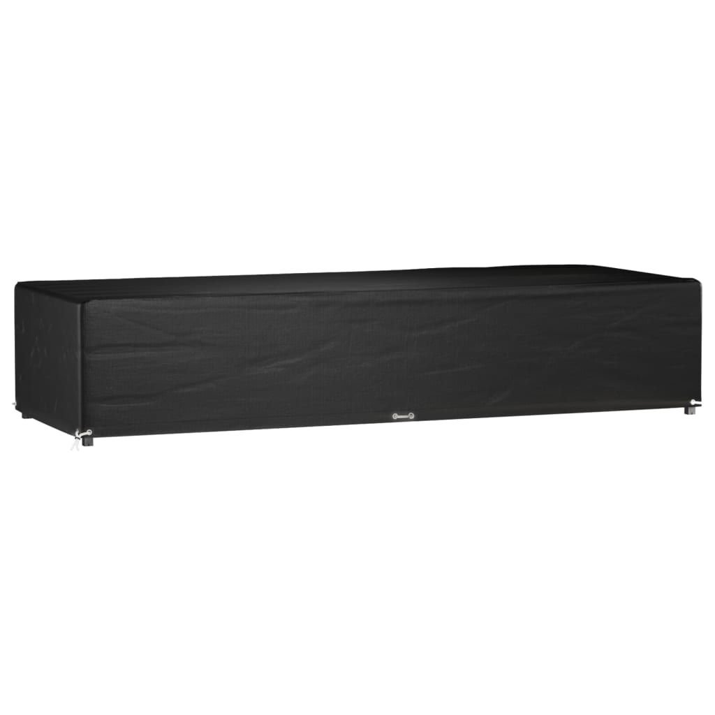 Housse de chaise longue 12 œillets 205x75x40 cm polyéthylène