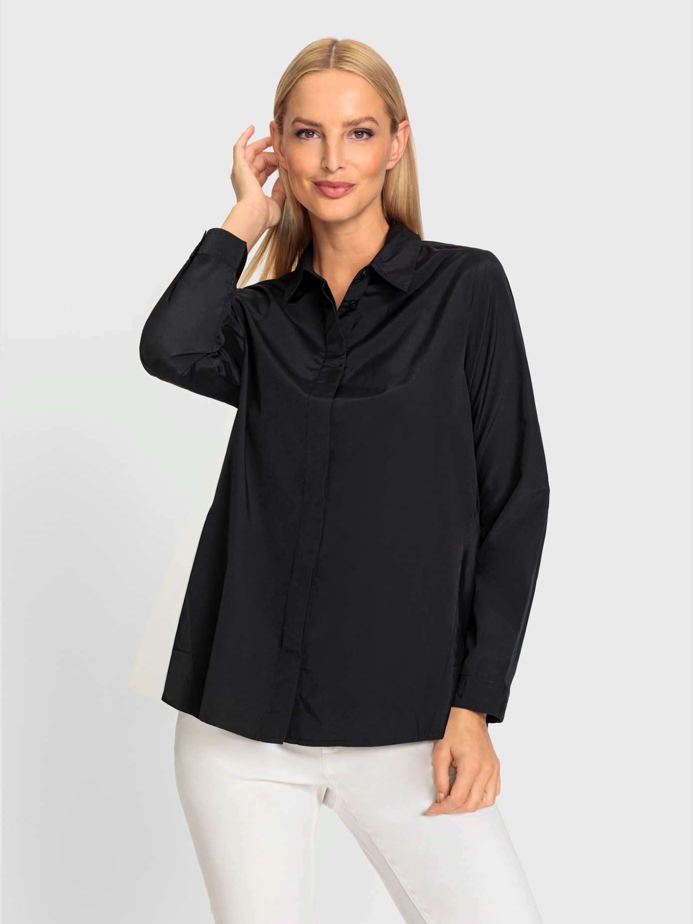 Chemisier long 50% coton