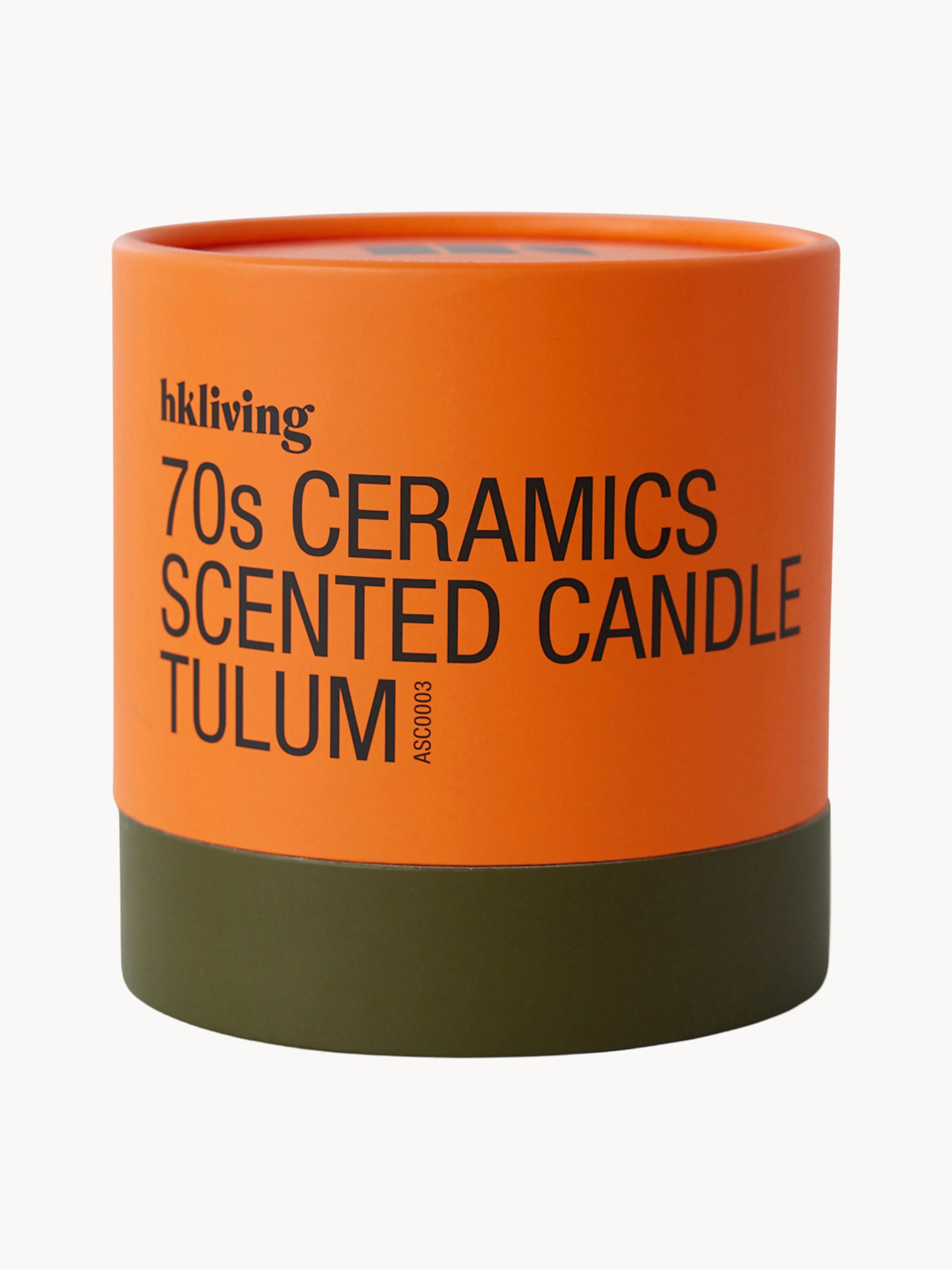 Handgemaakte 2-lonts geurkaars 70's (citrusvruchten & munt)