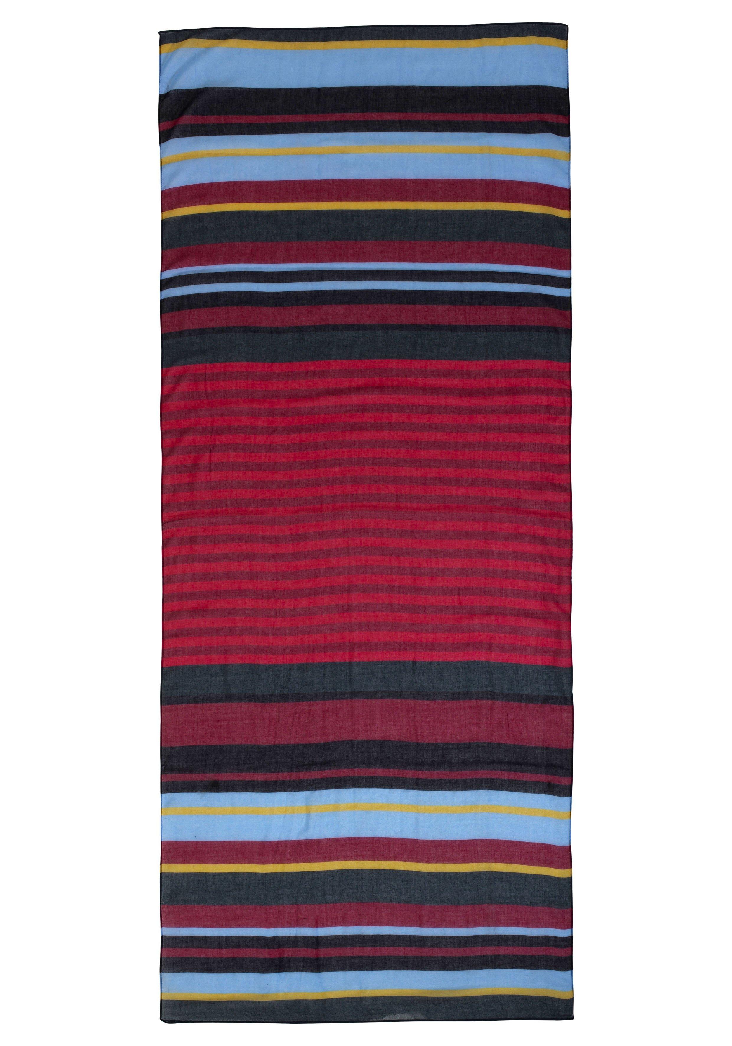 Tuch mit Colourblocking-Streifen