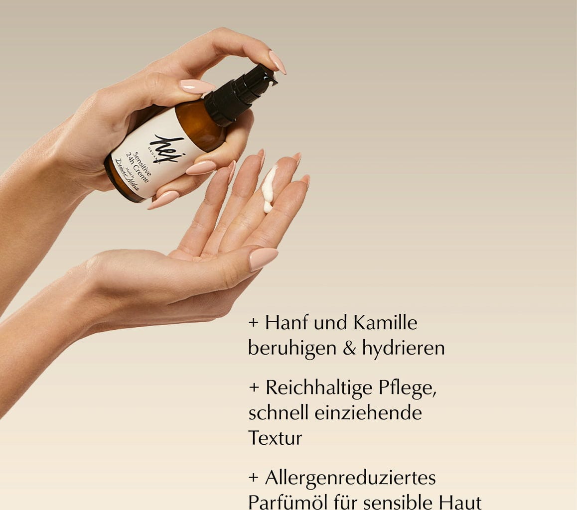 HEJ ORGANIC  Sensitive 24h Cream, 50 ml