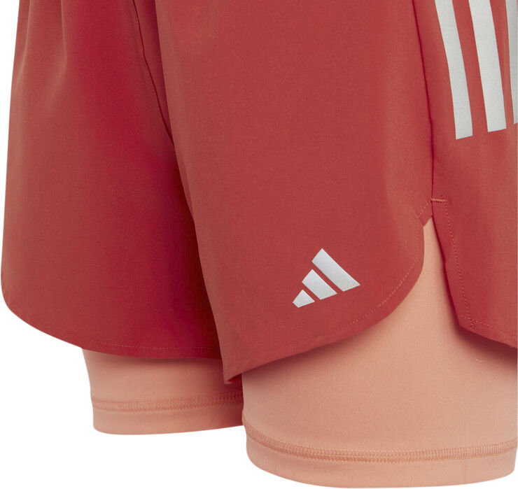 adidas AEROREADY Woven 2-i-1 løbeshorts Orange