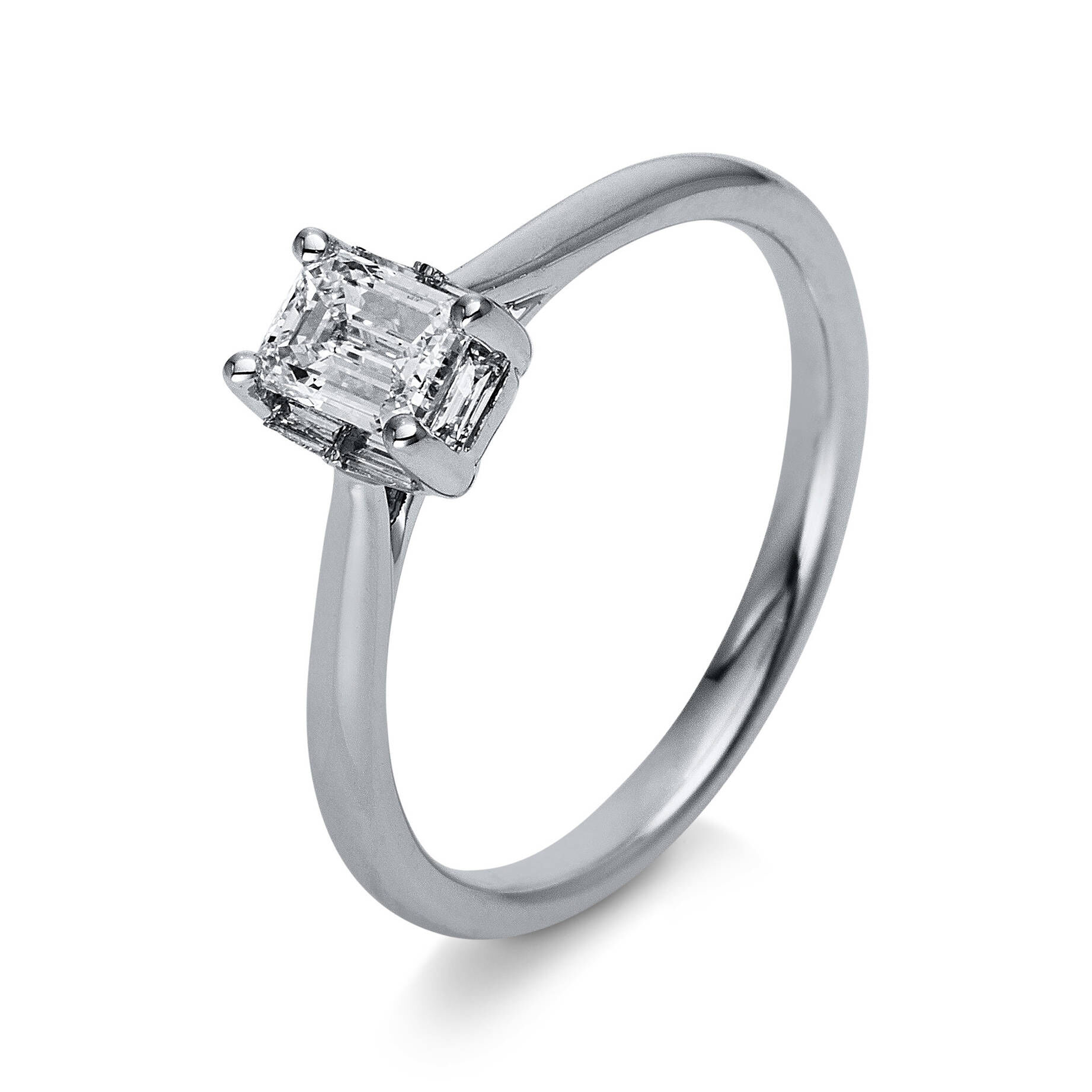 Diamond Group| Damen Solitärring mit Smaragd