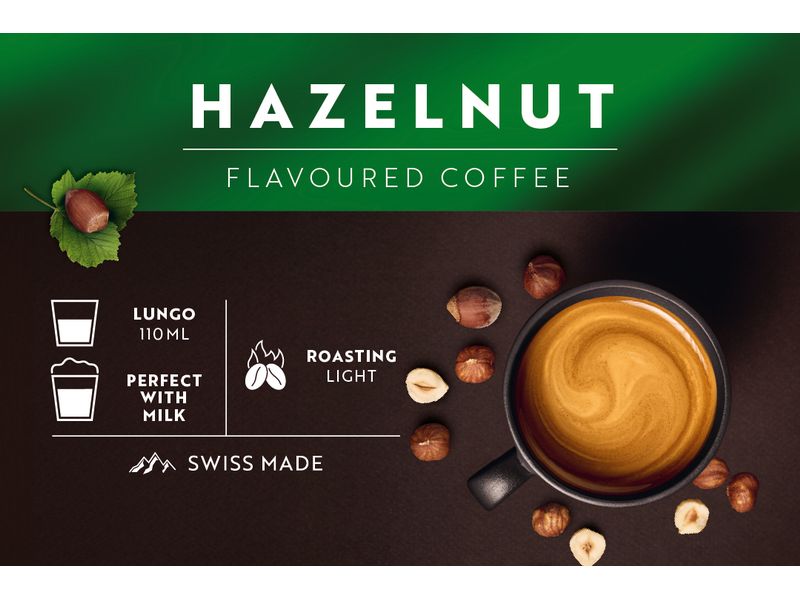Café Royal Kaffeekapseln für Nespresso Hazelnut 100 Stück Kaffeekapseln für Nespresso Maschinen