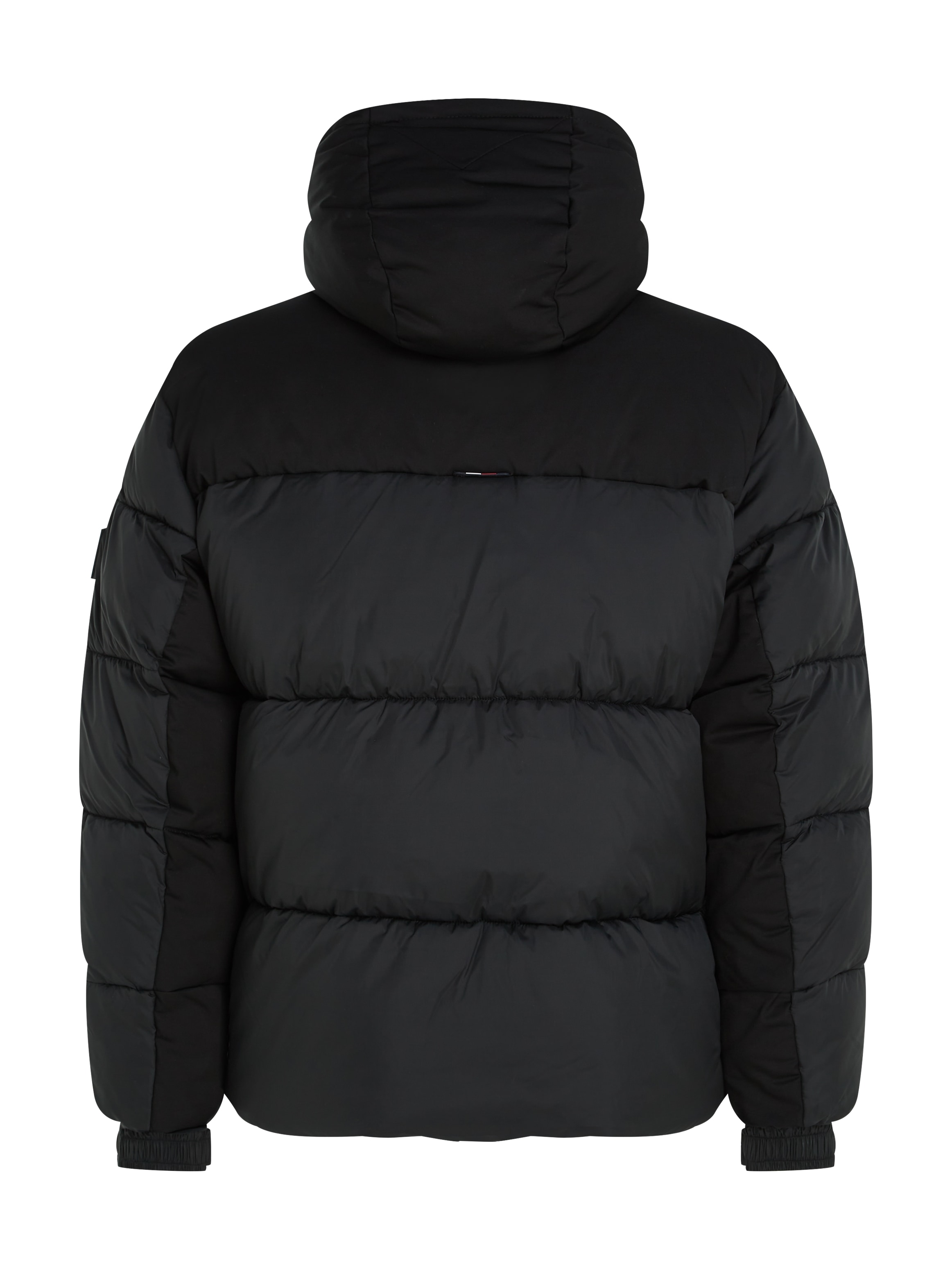Tommy Hilfiger Steppjacke »NEW YORK HOODED JACKET« mit Kapuze hochgeschlossene Winterjacke, wasserabweisend, verstellbare Ärmel