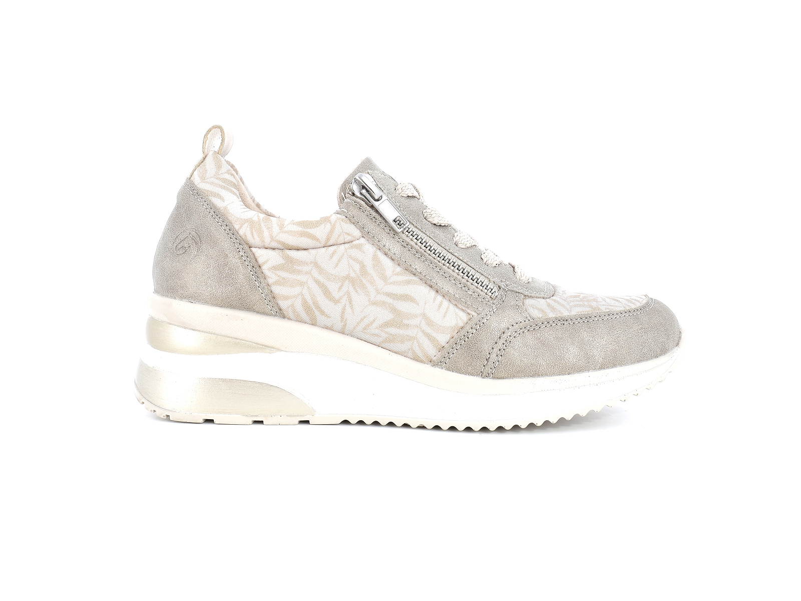 Remonte-D2401 Matières combinées Beige Or