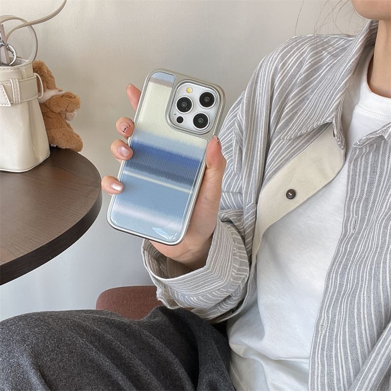 Fonekase - Gradient telefoonhoesje - Apple iPhone 16 Pro Max / 16 Pro / 16 Plus / 16 / 15 Pro Max / 15 Pro / 15 Plus / 15 / 14 Pro Max / 14 Pro / 14 Plus / 14 / SE / 13 Pro Max / 13 Pro / 13