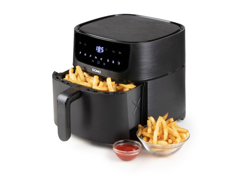 Domo Heissluft-Fritteuse DO539FR 1.5 kg, Schwarz Fritteuse