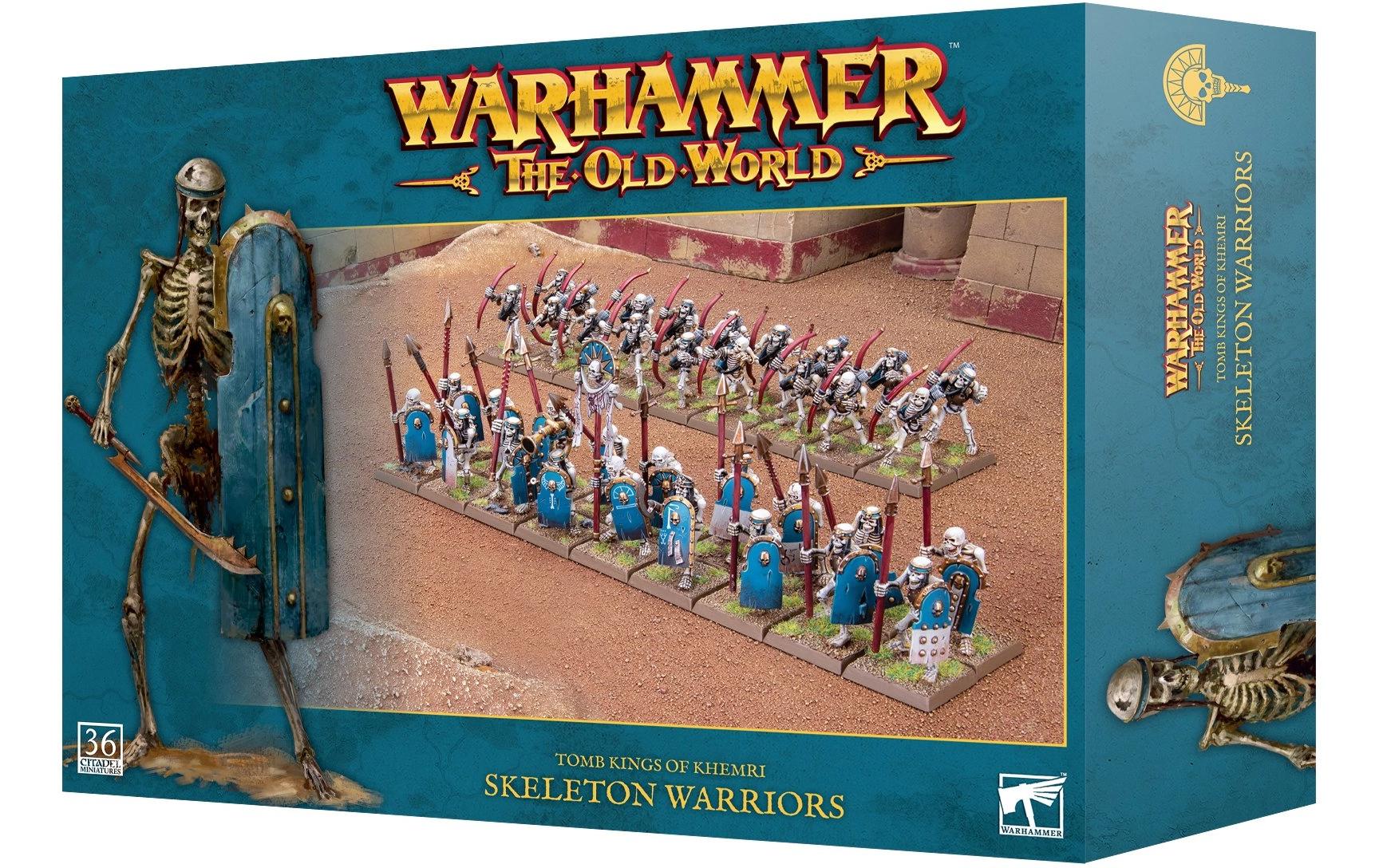 Figurenset Warhammer The old World Khemri Skeleton WarriorsWarhammer The old World Miniaturen: Tomb Kings of Khemri Skeleton Warriors