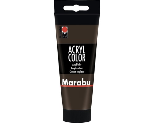 Marabu Artist Acrylverf Acrylkleur 045 donkerbruin 100 ml