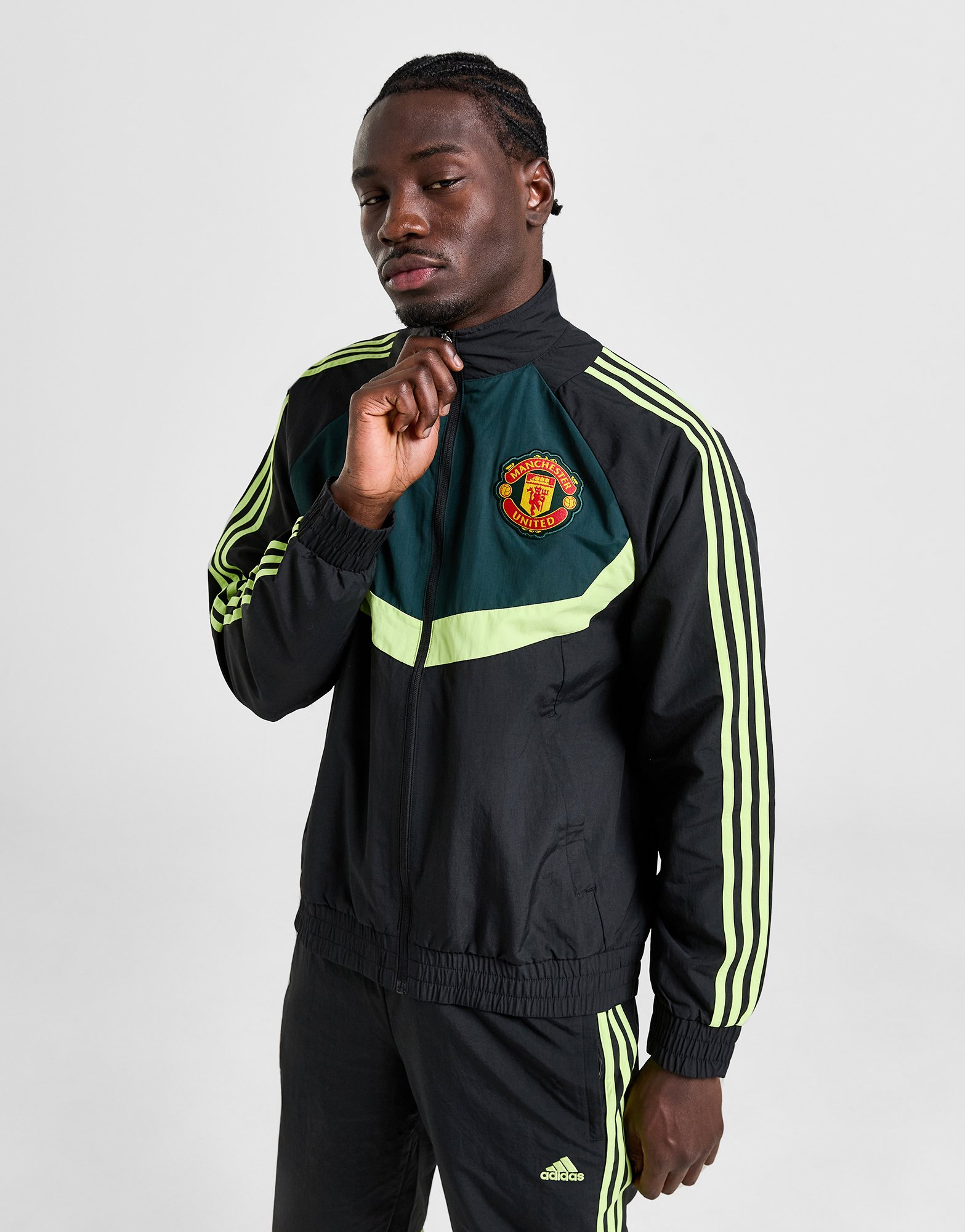 adidas Veste de survêtement toile Manchester United