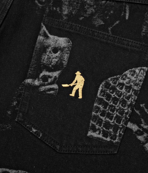 Passport Denim Workers Club Jeans (laser etched black)