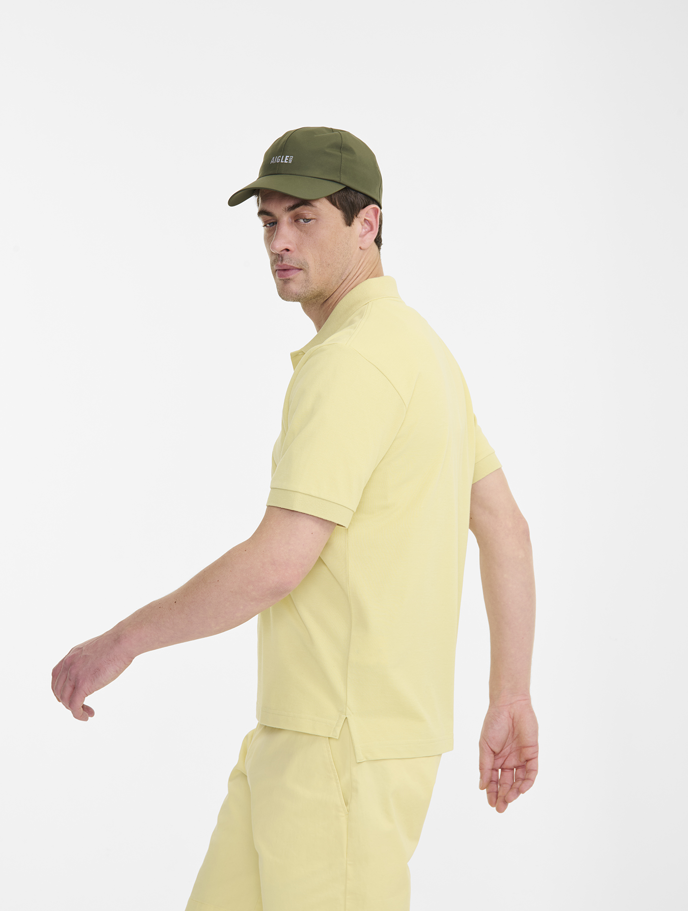 Polo manche courte DRY FAST TEXTILE® et COOLMAX® MISTY YELLOW