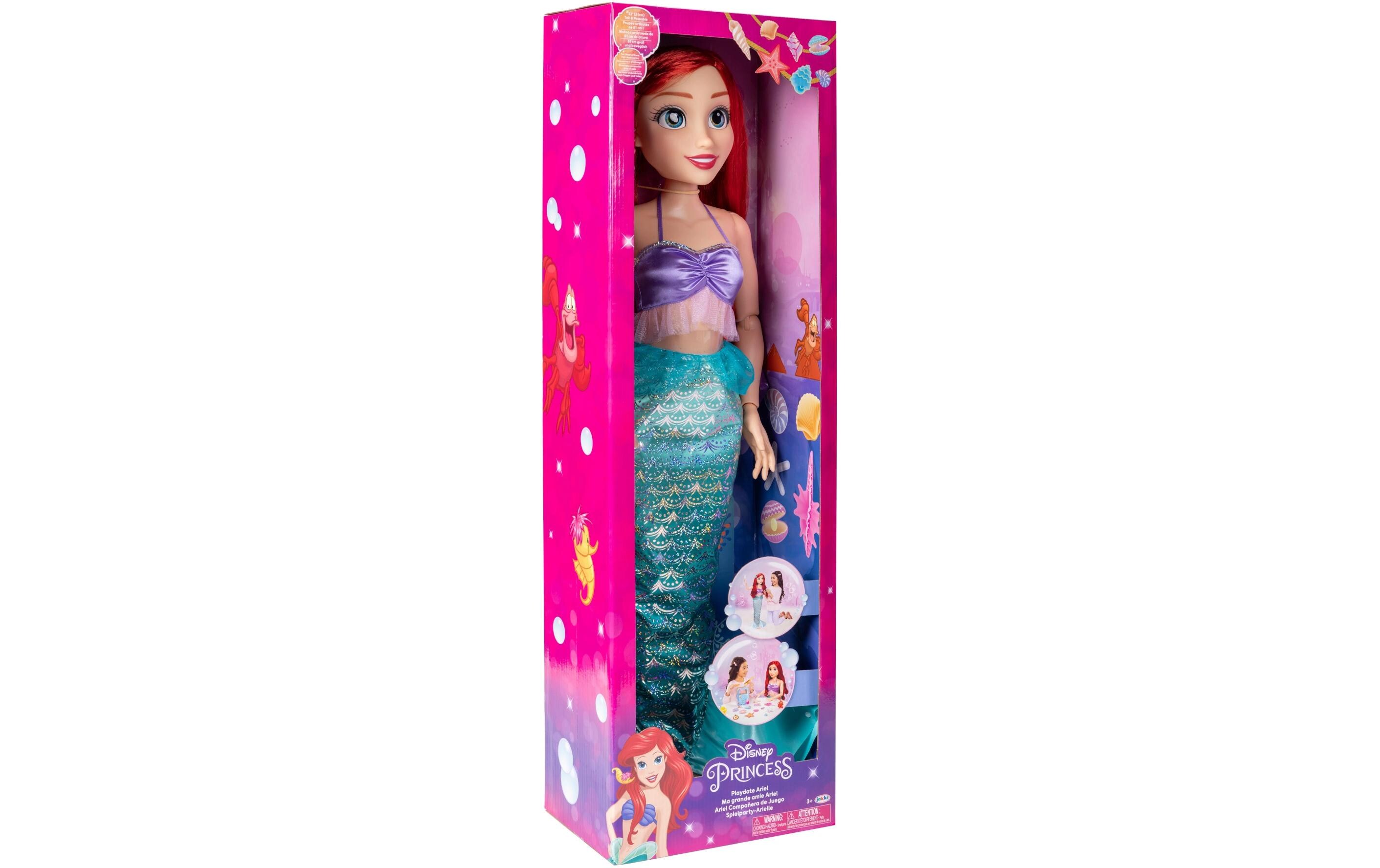 Puppe Disney Princess Ariel 80 cm<br>Spielpuppe