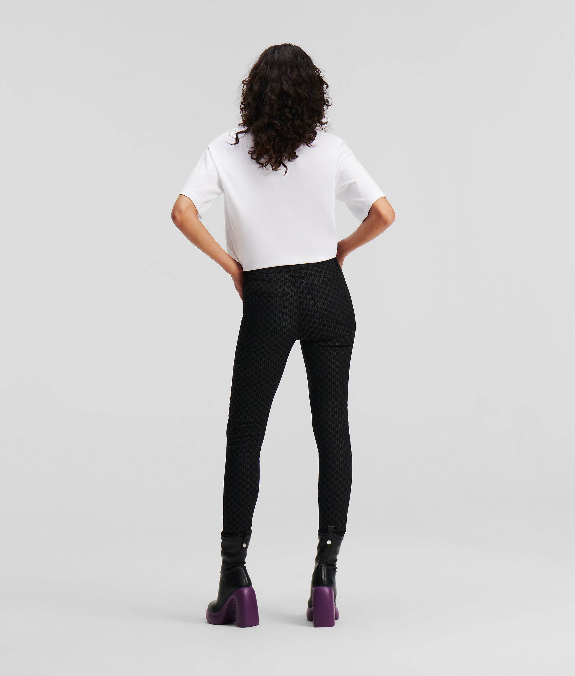 JEAN SKINNY KL MONOGRAM BRILLANT