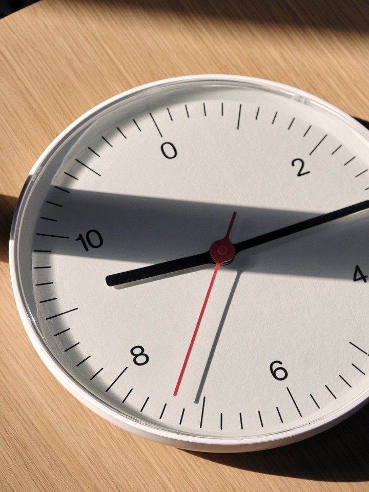 HAY - Wall Clock - Hvid