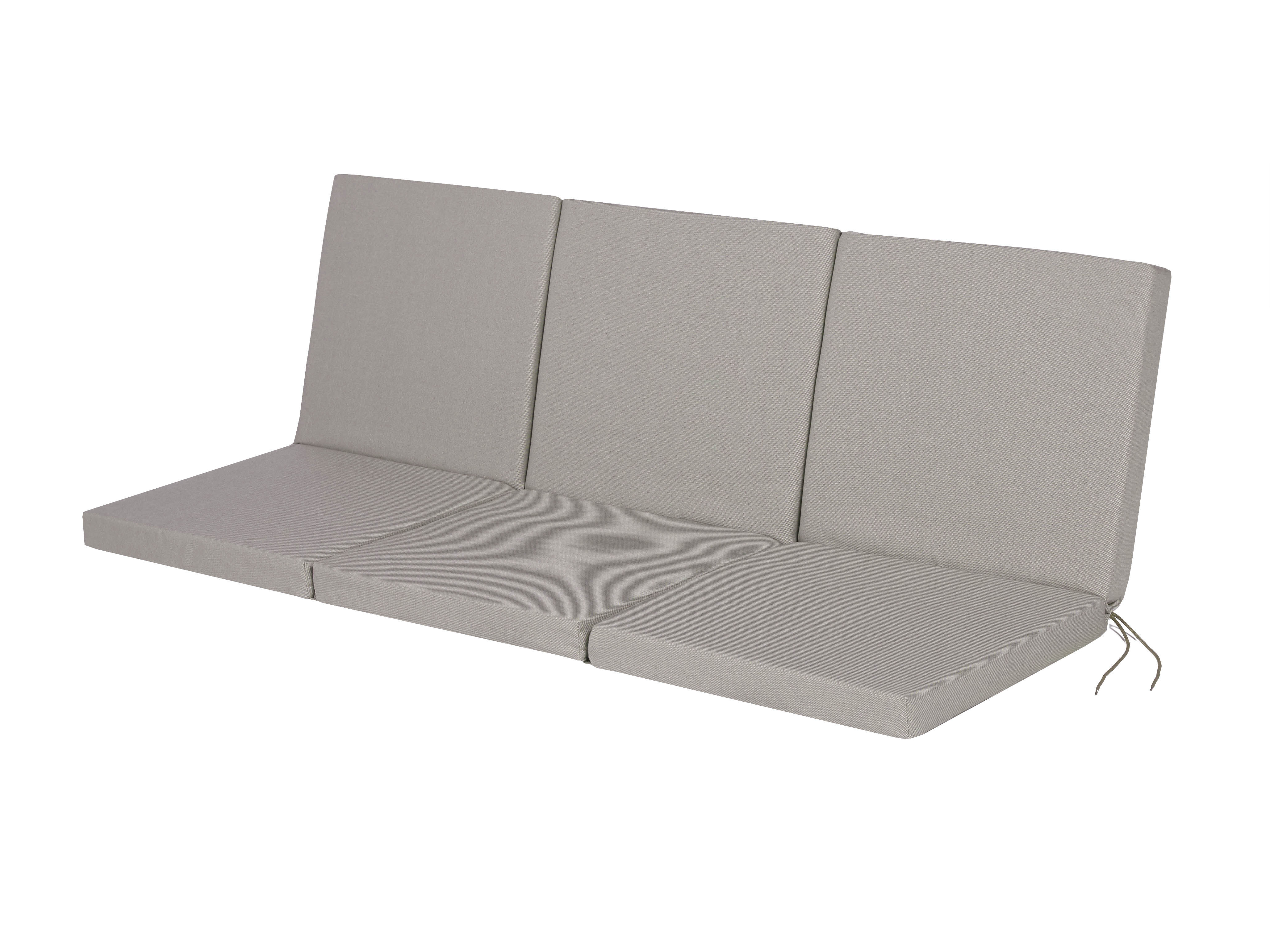 Talen Buitenmeubelen voor 3-zitsbank Zeist en in 3-zitsbank Lisse - Bankkussen - Taupe - 162x96x6cm - Taupe