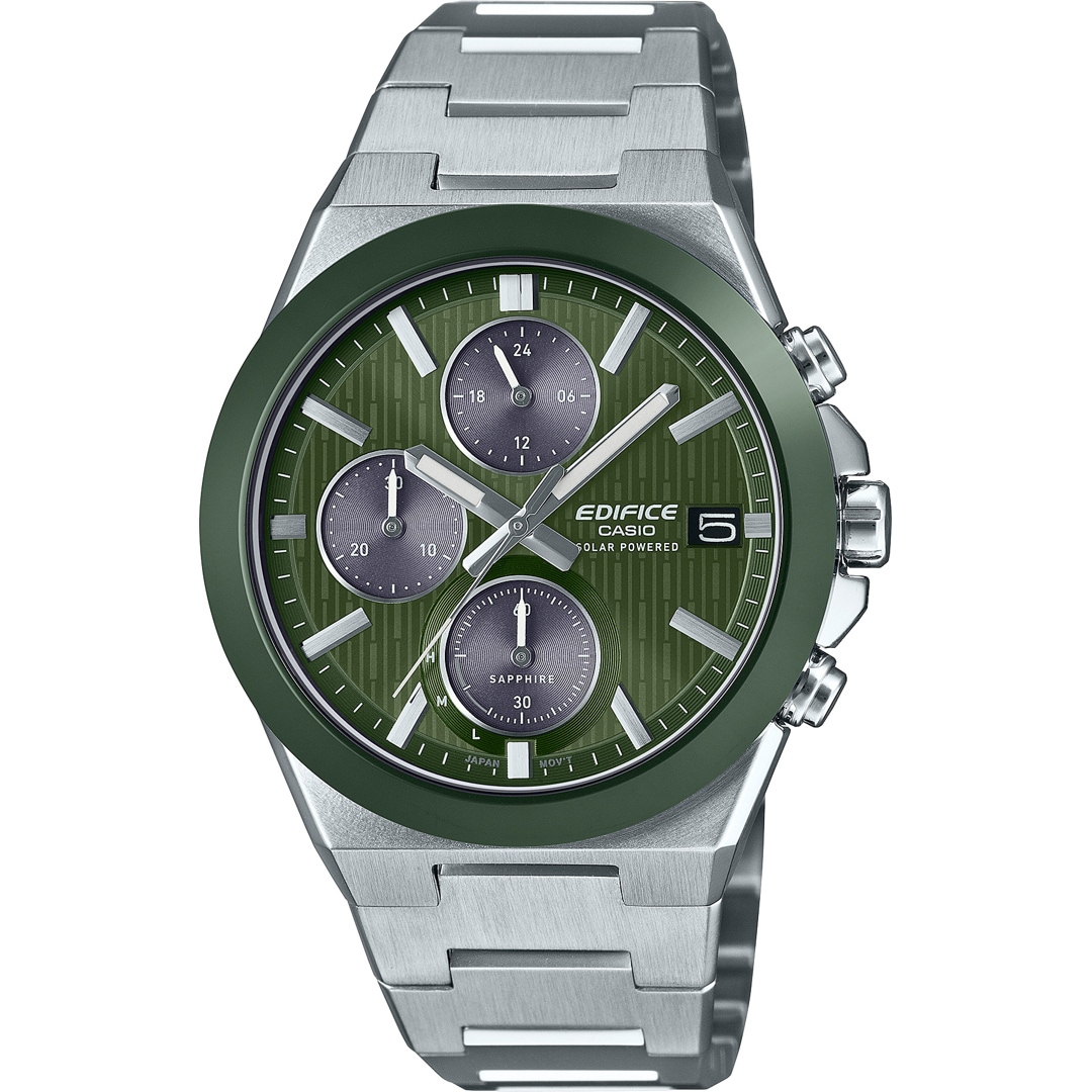 Casio Edifice Ceramic Solar Chronograph