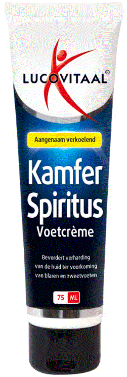 Lucovitaal Kamferspiritus Voetcrème75ml