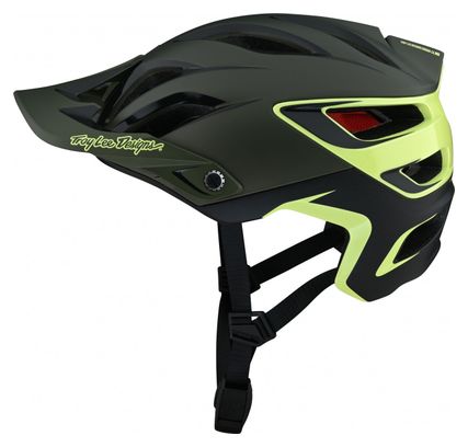 Casque Troy Lee Designs A3 Mips Uno Gla Vert / Noir