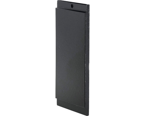 Wandbeugel voor gordijnrail Smart zwart 7,3 cm