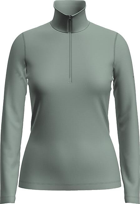 ICEBREAKER - T-SHIRT ML DEMI ZIP OASIS HALPH ZIP W